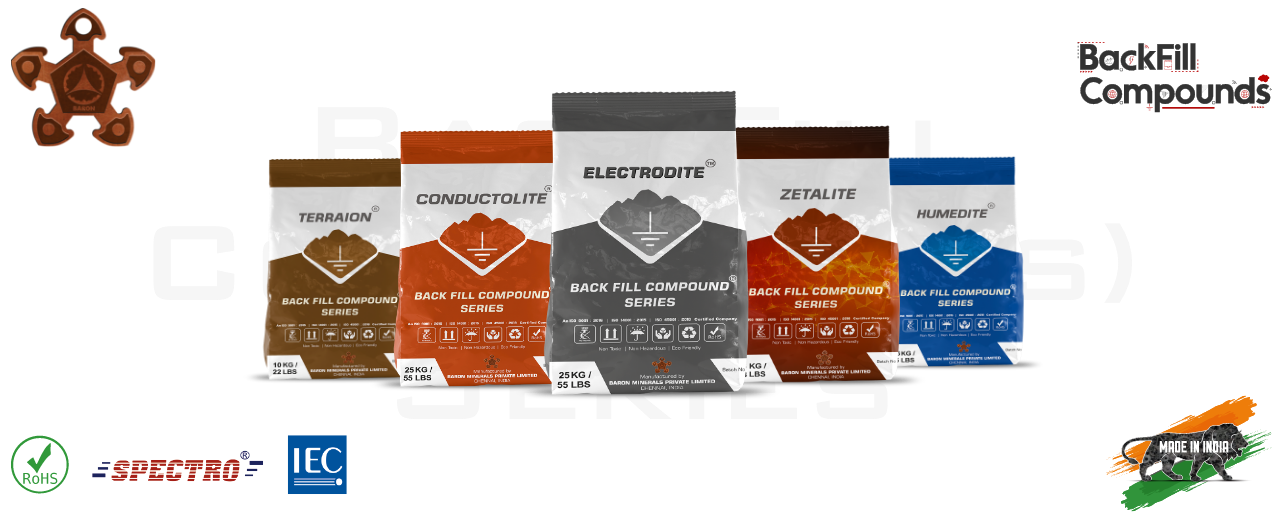 Comprehensive Range of Backfill Compounds for Earthing Protection - Ashlok Safe Earthing Electrode Limited