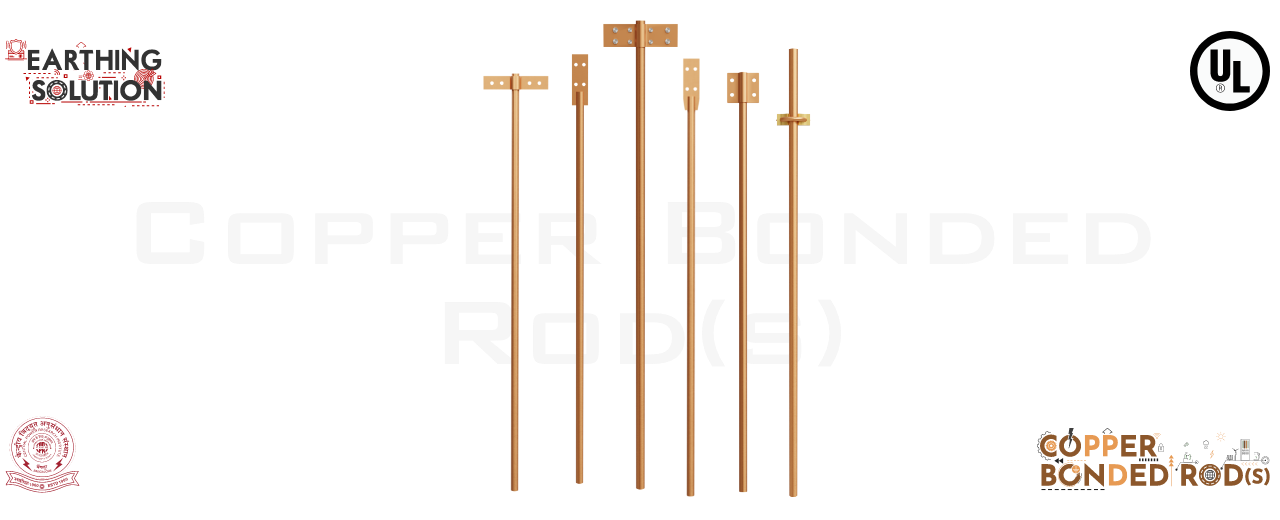 Ashlok copper bonded rods for durable and effective earthing solutions, UL certified