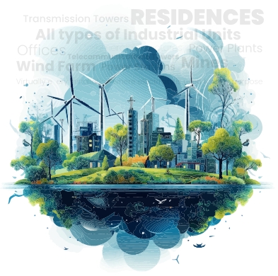 Comprehensive energy and earthing solutions for industrial, commercial, and residential units by Ashlok Safe Earthing Electrode Limited