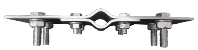 Ashlok Safe Earthing Electrode Limited Flat Clamp for Earthing Systems