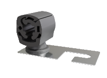 Holder Flat Base for Conductor Installation by Ashlok Safe Earthing Electrode Limited