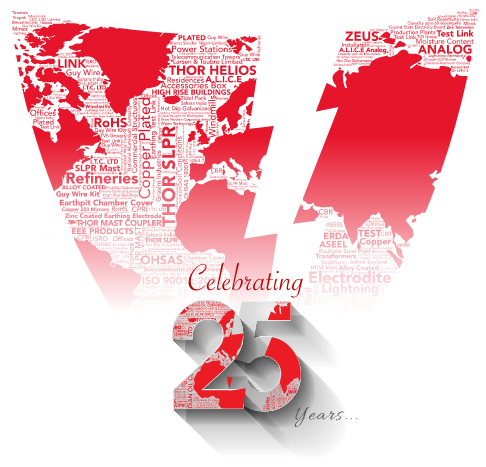 Celebrating 25 Years of Excellence in Earthing and Lightning Protection Solutions