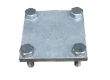Strip Cross Connector for Earthing and Lightning Protection by Ashlok Safe Earthing Electrode Limited
