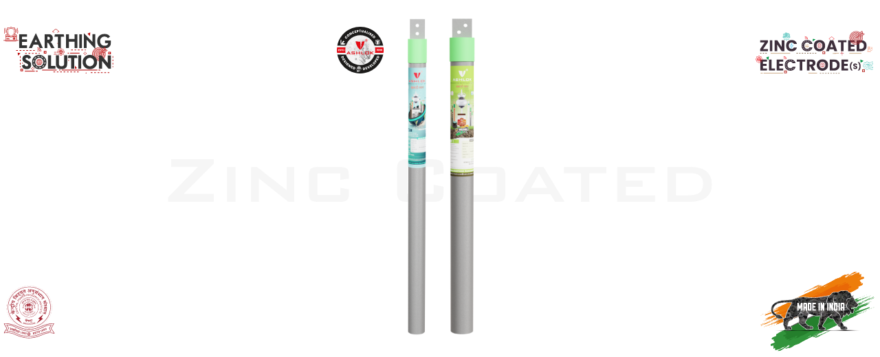 Zinc Coated Earthing Electrode by Ashlok Safe Earthing Electrode Limited for Efficient Earthing Systems